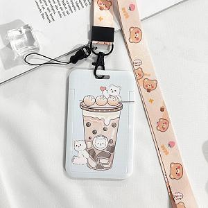 Чехол для карты Bubble Bears, голубой